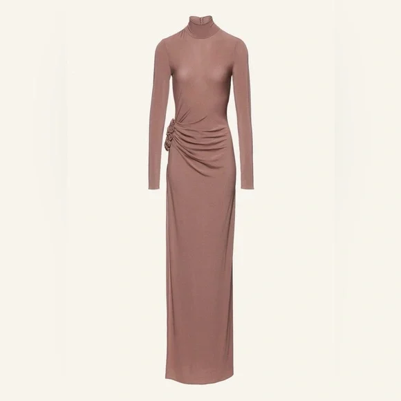 Magda Butrym high neck Dress in mauve - Picture 1 of 4